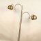 Vintage Double Arch Brass Balls Floor Lamp from Gepo, 1970s 4