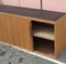 Credenza vintage in legno di quercia nero, Immagine 9