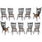 German Handcrafted Studio Oak Bent Chairs by Fabian Fischer, 2019, Set of 10 2