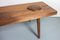 Studio Dome Bench or Coffee Table in Figured Walnut by Michael Rozell, USA, 2020 3