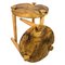 Pair of Side Tables in White Oak Burl Top by Michael Rozell in US, 2020, Set of 2 1