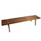 Studio Slat Bench in Walnut and White Oak Inlays by Michael Rozell, USA, 2020 1