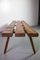 Studio Slat Bench in Walnut and White Oak Inlays by Michael Rozell, USA, 2020 2