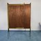 Meuble de Bar d'Angle Vintage en Bois et en Laiton, 1960s 19