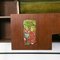 Vintage Barschrank aus Holz & Messing, 1960er 14