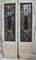 Antique Victorian Leaded Stained Glass Internal Doors, Set of 2, Image 3