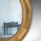 Specchio ovale antico gilt gesso e mercurio, Regno Unito, inizio XIX secolo, Immagine 5