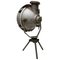 Industrielle Vintage Vintage Gaz Stehlampe aus Gusseisen und Klarglas 4