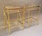 Neoclassical Brass Nightstands, 1970s, Set of 2 12