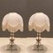 Vintage Glass Table Lamps, 1970s, Set of 2 1