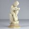 Escultura italiana antigua de mármol de un niño al estilo de Canova, Imagen 5