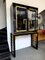 Italian Lacquered Cabinet with Brass and Mirror, 1970s, Image 4