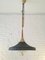 Italian Rosewood Pulley Ceiling Lamp, 1950s 1