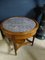 Table Bouillotte Vintage en Acajou 7