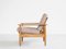 Mid-Century Danish Easy Chair in Beech and Fabric, 1960s 4
