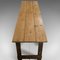 Large Vintage English Pinewood Table, 1970s, Image 7