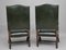 Vintage Carolean Style Carved Armchairs, 1920s, Set of 2 10