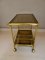 Antique Neoclassical Style Golden Trolley 4