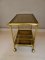 Antique Neoclassical Style Golden Trolley, Image 4
