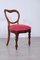 Antique English Mahogany and Walnut Dining Chairs, 1800s, Set of 4 1