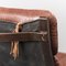 Brown Leather and Wooden Lounge Chair, 1970s, Image 15