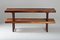 "Krobo" Rosewood Benches by Torbjørn Afdal for Mellemstrand, Set of 2 5