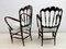 Italian Chiavari Lounge Chair by Descalzi Gaetano for Desclazi, 1950s, Image 4