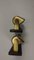 Fully Restored Danish Brass Sconces from Lyfa, 1950s, Set of 2 2