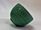 Vollständig restaurierte kleine grüne Marselis Schale aus Fayence von Nils Thorsson für Aluminia/Royal Copenhagen, 1950er 4
