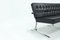 Mid-Century Leather and Chrome Sofa 1960s, Imagen 11
