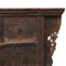 Commode Antique en Orme Sculpté, Chine 4