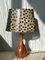 Organic Formed Brown Table Lamp by Gunnar Nylund for Rörstrand, 1950s, Image 1