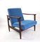 Blue Marine Armchair by Edmund Homa, 1970s 9