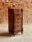 Antique French Walnut and Marble Nightstand, 1890s 4