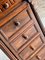 Antique French Walnut and Marble Nightstand, 1890s, Image 8