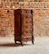 Antique French Walnut and Marble Nightstand, 1890s 1