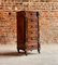 Antique French Walnut and Marble Nightstand, 1890s, Image 1