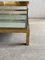 Mid-Century French Sliding Brass Top Coffee Table with Mirror Bottom, 1970s 7