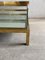 Mid-Century French Sliding Brass Top Coffee Table with Mirror Bottom, 1970s, Image 7