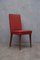 Mid-Century Italian Bologna Red Leather Chairs from Anonima Castelli, 1960s, Set of 2, Image 1