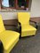 Art Deco Yellow Armchairs, 1920s, Set of 2 4