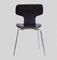 Chaise T ou Chaise Hammer par Arne Jacobsen pour Fritz Hansen, Danemark, 1960s 2