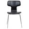 Sedia T-chair o Hammer di Arne Jacobsen per Fritz Hansen, Danimarca, anni '60, Immagine 1