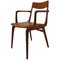 Boomerang Armchair in Teak by Alfred Christensen for Slagelse Møbelværk, 1950s, Image 1