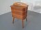 German Teak Sewing Box, 1950s 9