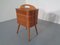 German Teak Sewing Box, 1950s, Immagine 2