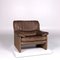 Brown Leather DS 86 Armchair from de Sede 1