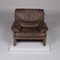 Brown Leather DS 86 Armchair from de Sede, Imagen 7