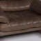 Brown Leather DS 86 Armchair from de Sede, Imagen 6