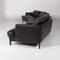 Black Impact Modular Leather 4-Seat Sofa from Roche Bobois 8